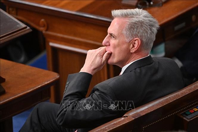 Kevin McCarthy ist Vorsitzender des US-Repräsentantenhauses  - ảnh 1