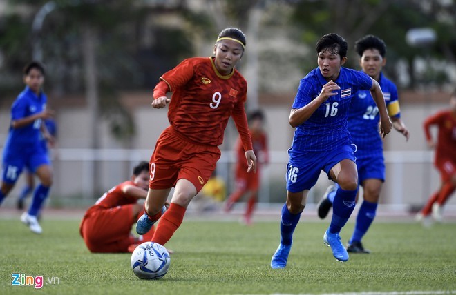 SEA Games 30: ທິມບານເຕະຍິງແຫ່ງຊາດຫວຽດນາມ ສະເໝີກັບທິມບານເຕະໄທ - ảnh 1