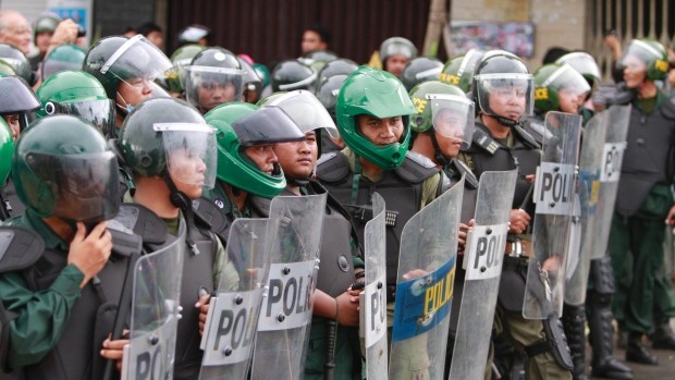 Violence sparked by protests of Cambodia’s opposition party - ảnh 1