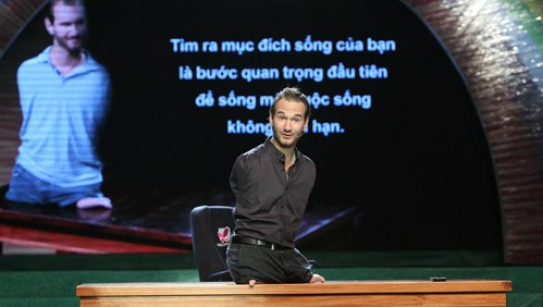 Nick Vujicic talks to 500 children in Ho Chi Minh City  - ảnh 1