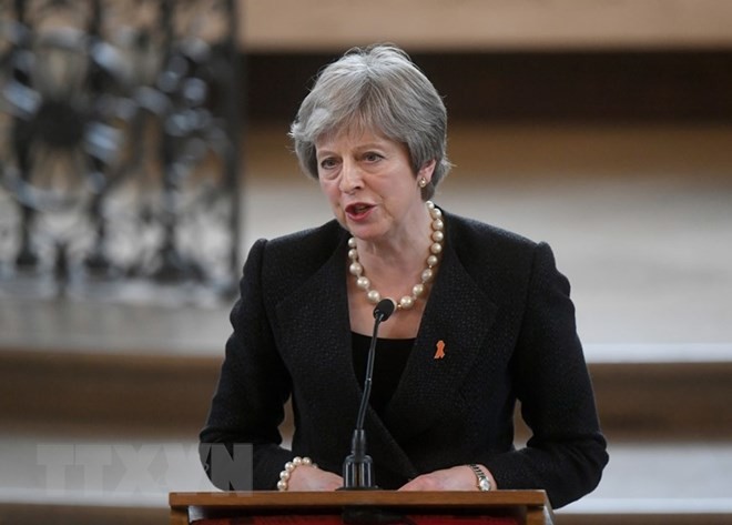 Theresa May mantiene el control del Brexit al lograr una victoria clave en el Parlamento - ảnh 1