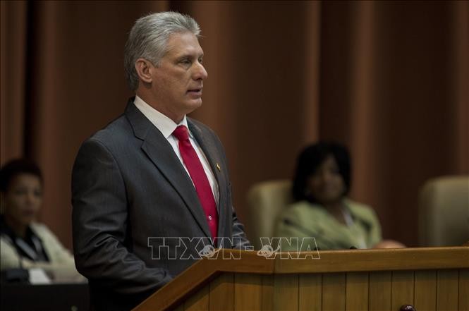 Díaz-Canel: Cuba no se amedrentará ni distraerá con nuevas sanciones de Estados Unidos - ảnh 1