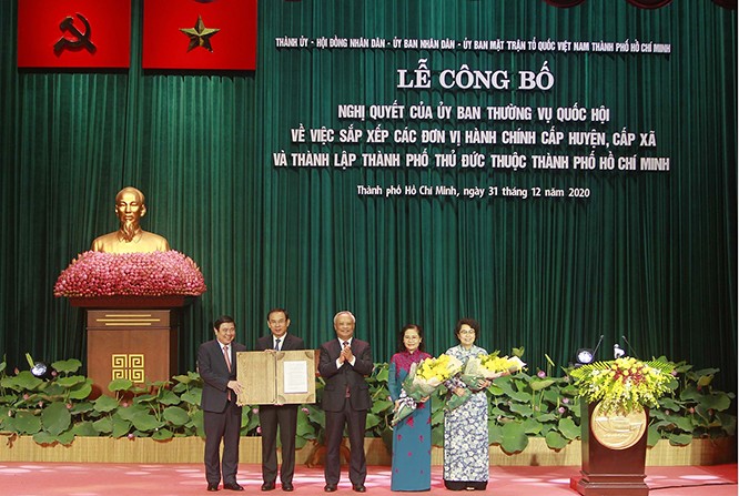 Establecen la ciudad de Thu Duc dentro de Ciudad Ho Chi Minh - ảnh 1