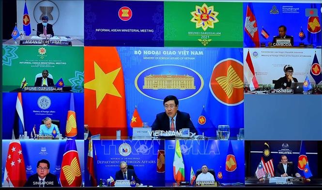 La comunidad internacional urge promover una solución pacífica a la situación en Myanmar - ảnh 1