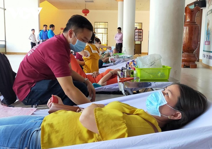 Se efectúan actividades por del Día de donación de sangre - ảnh 1