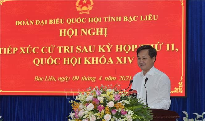 Diputados de Bac Lieu y Bac Ninh se reúnen con el electorado - ảnh 1