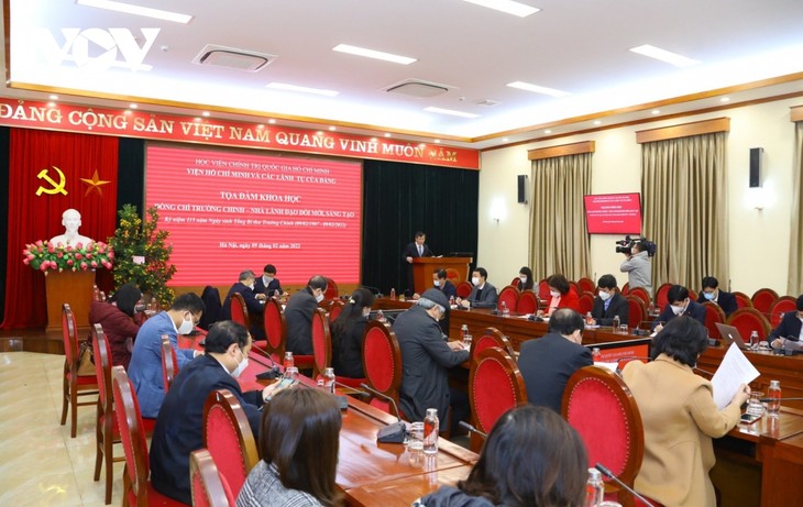 Distinguen en un seminario al líder reformador Truong Chinh - ảnh 1