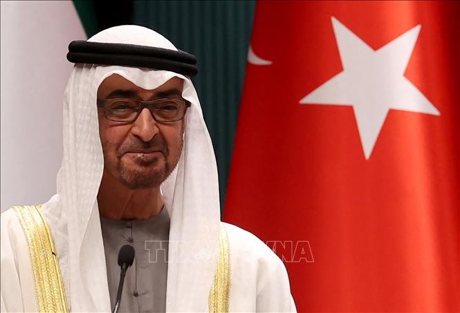 Presidente de los Emiratos Árabes Unidos visita Francia - ảnh 1