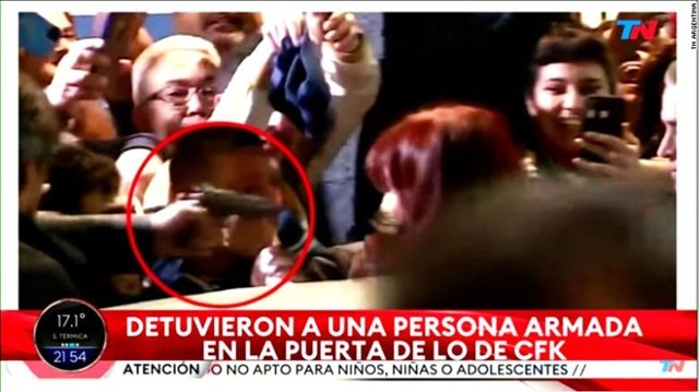 Detienen al sospechoso ​por el intento de asesinato de ​la vicepresidenta de Argentina - ảnh 1