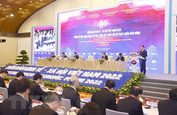 Cerró el Foro Socioeconómico de Vietnam 2022 - ảnh 1