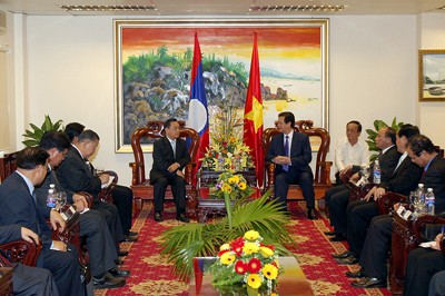 Vietnam y Laos continúan fortaleciendo relaciones bilaterales - ảnh 1