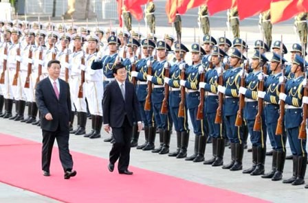 Embajador chino exalta significado de la visita del presidente vietnamita a su país - ảnh 1