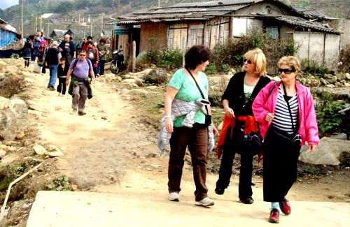 En alza el fluido turístico extranjero en Vietnam - ảnh 1