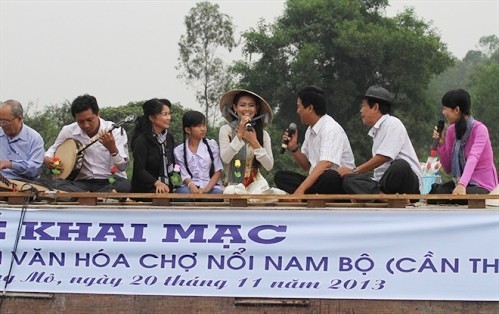 Mercado flotante de Cochinchina en el seno de la capital - ảnh 2