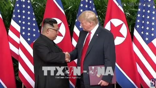 US President: North Korea starts denuclearization  - ảnh 1