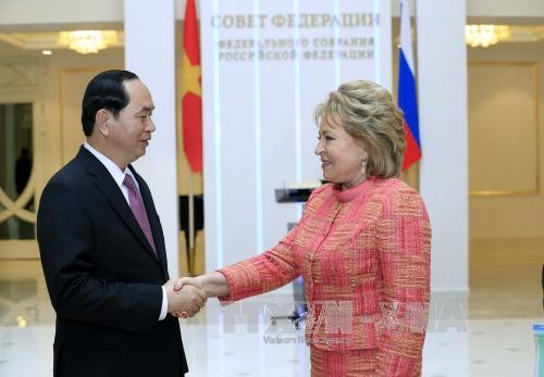 Entretien Tran Dai Quang-Valentina Matvienko - ảnh 1