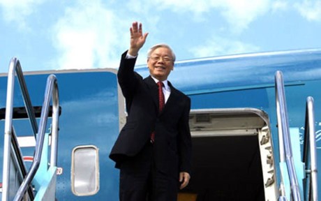 Nguyen Phu Trong au Cambodge pour une visite historique - ảnh 1