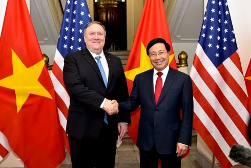 Entretien Pham Bình Minh - Mike Pompeo - ảnh 1