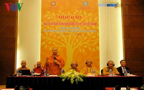 Conférence de presse sur le Vesak 2019 - ảnh 1