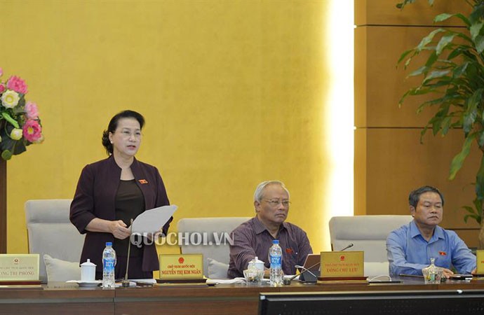 Clôture de la 35e session du comité permanent de l’Assemblée nationale - ảnh 1