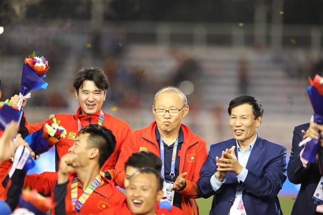 Football : L’équipe nationale masculine U22 remporte la médaille d’or - ảnh 1