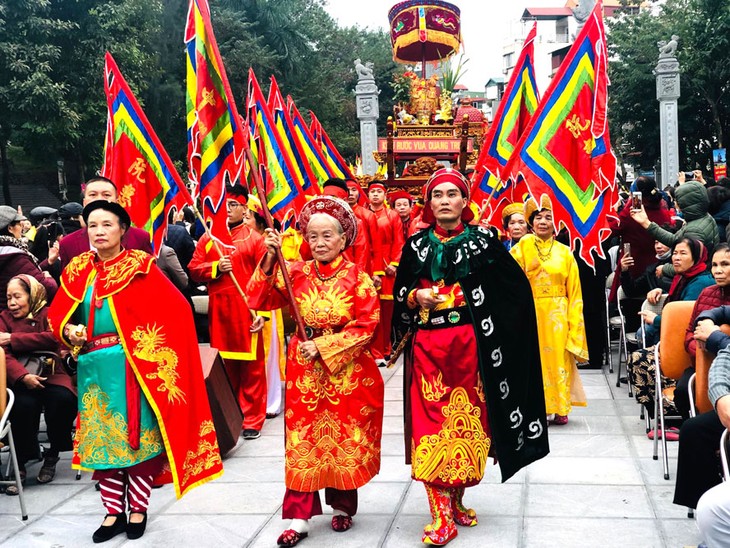 Célébration de la victoire historique Ngoc Hôi-Dông Da - ảnh 1