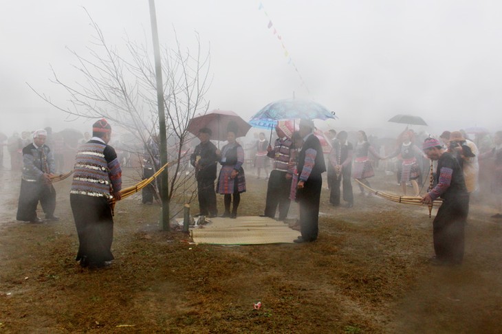 Des milliers de personnes à la fête Gâu Tàu - ảnh 1