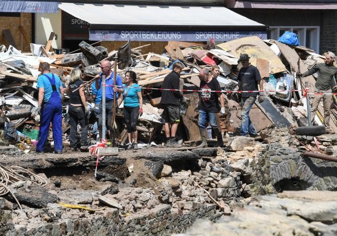 Allemagne: Premières aides financières pour les sinistrés des inondations - ảnh 1