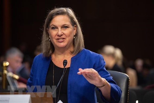 Des sanctions américaines antirusses en partie allégées pour permettre une visite de Victoria Nuland à Moscou - ảnh 1