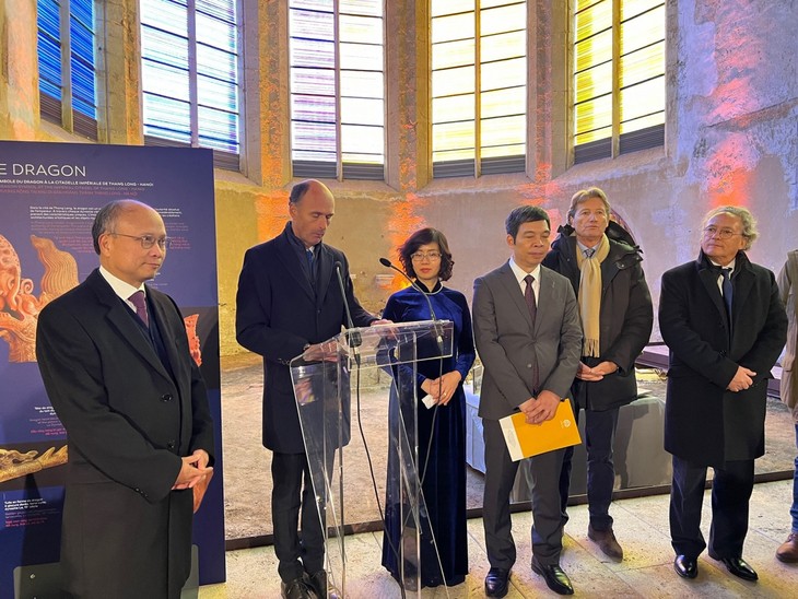 Un espace dédié à la Citadelle impériale de Thang Long inaugurés à Provins, en France - ảnh 1