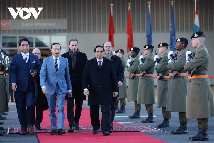 La visite de Pham Minh Chinh couverte par les médias luxembourgeois - ảnh 1