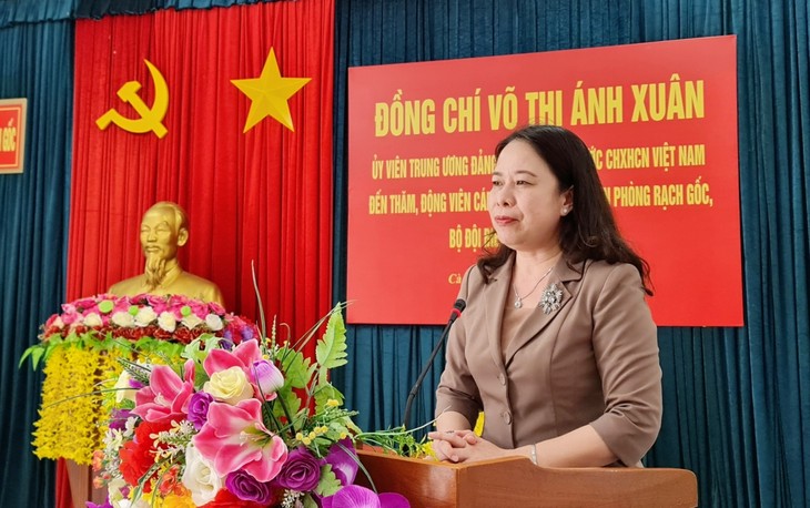 Vo Thi Anh Xuân effectue une visite dans la province de Cà Mau - ảnh 1