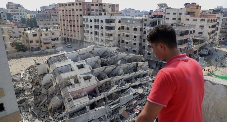 Israël frappe Gaza avec 4000 tonnes d'explosifs en une semaine - ảnh 1