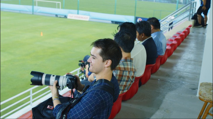 «The symphony wins», le nouveau film de François Bibonne qui croise sport et musique traditionnelle du Vietnam - ảnh 3