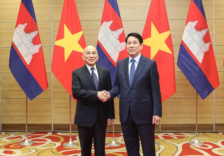 Banquet en l’honneur du roi Sihamoni du Cambodge - ảnh 3