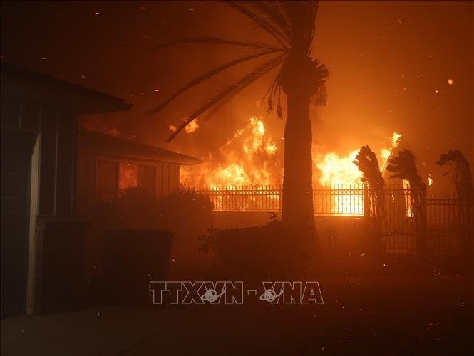 Catastrophe à Los Angeles: 180.000 évacués face aux incendies historiques - ảnh 1