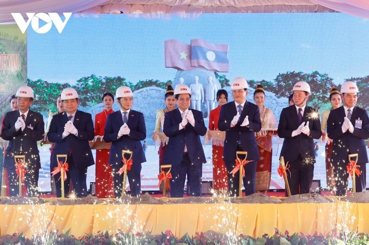 Vientiane: lancement du projet du Parc de l’Amitié Laos-Vietnam - ảnh 1