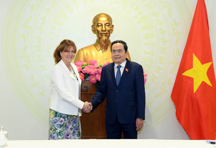 Cân Tho: rencontre entre Trân Thanh Mân et Nathalie Roy - ảnh 1