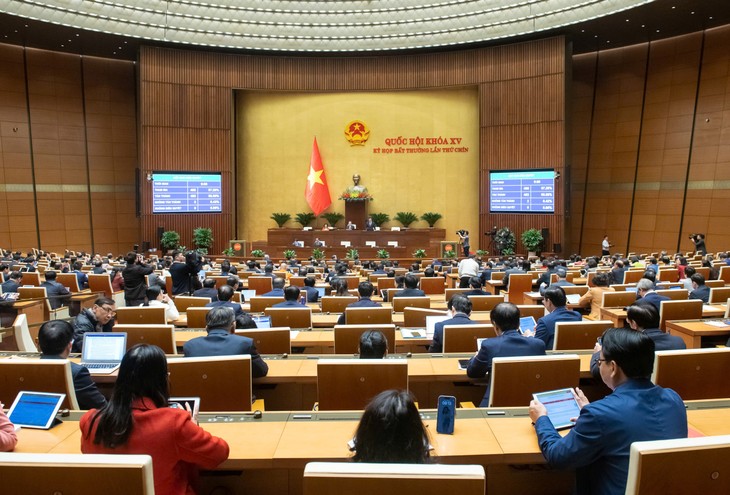 L’Assemblée nationale adopte la loi amendée sur l’organisation du gouvernement - ảnh 1