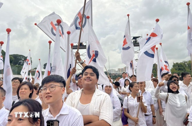 Les Singapouriens aux urnes pour la 14ᵉ élection générale - ảnh 1