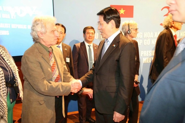 Luong Cuong promeut le partenariat Vietnam–États-Unis - ảnh 1