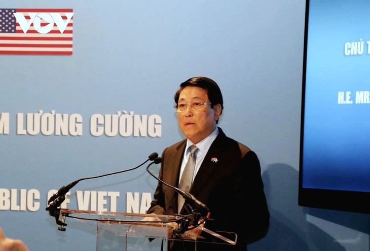 Luong Cuong promeut le partenariat Vietnam–États-Unis - ảnh 2