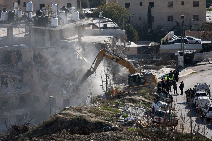 Israël effectue la plus importante démolition à Jérusalem-Est en 2025 - ảnh 1