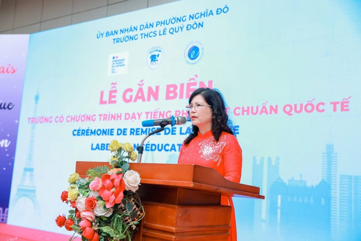 Le collège Lê Quy Dôn décroche le prestigieux LabelFrancÉducation - ảnh 4