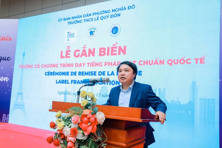 Le collège Lê Quy Dôn décroche le prestigieux LabelFrancÉducation - ảnh 6