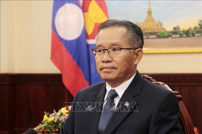 Лаос высоко оценил роль Вьетнама в качестве председателя АСЕАН - ảnh 1