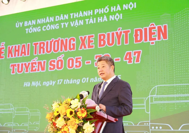 Đến 2030 cơ bản chuyển đổi xe buýt sang sử dụng năng lượng xanh ở Hà Nội - ảnh 1