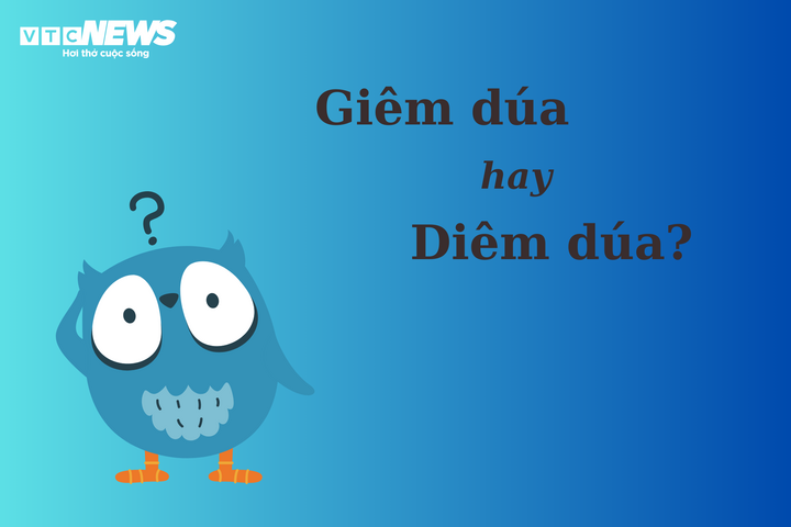 Cặp từ nhiều người sai chính tả: 'Giêm dúa' hay 'diêm dúa'? - ảnh 1