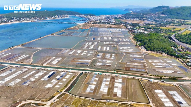 Diêm dân 'đội nắng' cào muối trên cánh đồng hơn 200 năm tuổi - ảnh 7