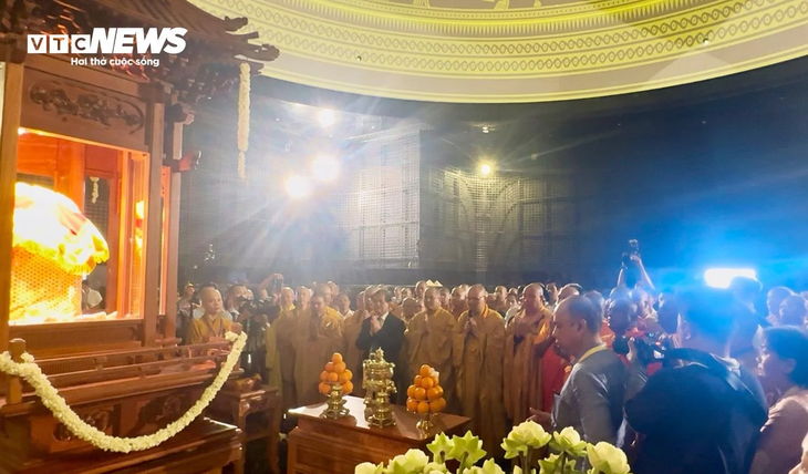 Cung nghinh Xá lợi Đức Phật lên đỉnh núi Bà Đen, Tây Ninh - ảnh 7